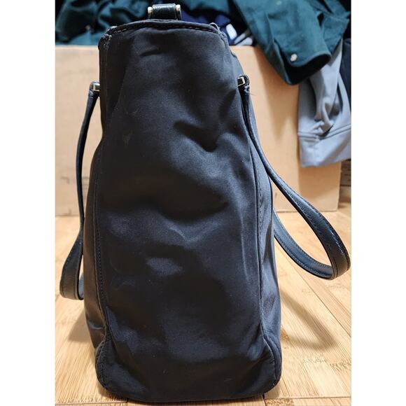 Kate Spade New York Dawn Tote Bag Medium Black Purse Magnetic Snap Zipper Logo - Picture 4 of 16